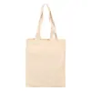 Nueva bolsa de lona de mano en blanco logo caricatura linda estudiante diagonal creativa impresa publicidad bolsa de algodón