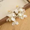 Brincos Longos Vintage Elegantes de Alto Padrão com Franjas em Formato de Pétala de Concha e Estilo Francês, Presilhas de Orelha Únicas e Indolores em Formato de Espiral de Mosquito