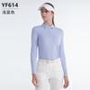 Camiseta de manga larga de golf PGM para mujer, ropa de otoño e invierno de secado rápido, polo deportivo, ropa de tenis, traje superior