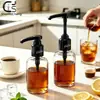 Cabezal de Bomba de Jarabe DaVinci 750ml Diente 28 Alta Capacidad Específico para Café Boquilla de Presión Hacia Abajo 10cc