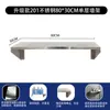 Estante de Acero Inoxidable 304 para Cocina Comercial de una Sola Capa Montado en Pared Estante de Almacenamiento de Doble Capa Montado en Pared