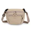 Bolso bandolera multifuncional, unisex, ligero, gran capacidad, adecuado para teléfonos, casual, exterior y bolso de pecho portátil