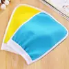 Guantes exfoliantes para baño, potente herramienta de baño para adultos, cepillo para la espalda, toalla de baño exfoliante, toalla de baño eliminadora de suciedad