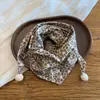 Cachecol para Bebê para Outono e Inverno, Novo Cachecol Triângulo Versátil para Meninos e Meninas, Cachecol Quadrado Fofo e Quente, Protetor de Pescoço para Bebê Estilo Coreano