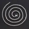 Cadena de Perlas Transfronteriza Acero Inoxidable Chapado en Oro de 18K Cadena de Bolas Cadena de Combinación diy Cadena para Suéter Pulsera para Hombre Collar Joyería