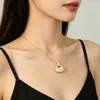Collar con Bolsita Brillante Pequeña para Mujer, Exquisito y Elegante, Incrustado con Circonita, Cadena para Clavícula Cielo Estrellado, Colgante de Lujo Ligero de Nicho de Gama Alta