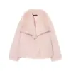 Ropa de mujer transfronteriza de Amazon comercio exterior Invierno estilo socialité elegante de moda europeo y americano abrigo de piel sintética D69352