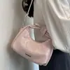 Nova Bolsa Transversal Estilo Coreano com Laço para Mulheres Primavera 2026, Bolsa de Ombro com Design Único, Bolsa de Ombro Fofa e Versátil