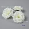 Flores Artificiais de Rosa Exclusivamente para Vendas Transfronteiriças, Rosa de 8cm Planta Verde Arranjo Floral de Coluna para Decoração de Casamento e Cabeça de Flor de Parede