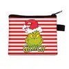 Promoção quente da Amazon porta-moedas de Natal carteira de animal de desenho animado infantil portátil Porta-moedas e cartões bolsa com zíper