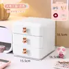 Caixa de Armazenamento de Mesa Estudante Pequeno Rack de Armazenamento Gaveta Simples para Crianças Artigos Diversos Acessórios de Cabelo Papelaria Porta-Canetas de Mesa Armário