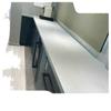 Barriga de peixe artificial zero silício pedra de quartzo branco grande armário de mesa bancada mesa de bar mesa de jantar escada piso atacado casa ilha mesa
