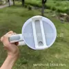 Nuevo Modelo 2024 Taza para Coche de 40 oz con Asa, Taza Aislada con Popote, Taza de Hielo para Mantener Frío Montada en Coche, Taza de Agua Serie Deportiva