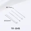 Acessórios para Brincos Artesanais Banhados a Ouro 18K Agulha em Forma de 9 Agulha em Forma de T Agulha com Bola Redonda Agulha em Forma de Nove Gancho de Orelha Acessórios para Orelha Gancho de Orelha Material para DIY