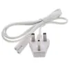 Cabo de Alimentação para Raquete Elétrica de Mosquito Padrão Britânico Figura-Oito 1.4m Fio 0.2 mm² com Plug de Hong Kong