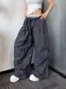 Calça Casual Reta com Cordão, Xadrez Retrô, para Mulheres, Novo Estilo Chinês de Verão, Emagrecimento e Caimento, Calça de Dança