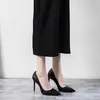 Estilo Coreano Oficina Primavera Verano Tacones Altos Mujer Stiletto Punta Fina Versátil para Viajar Cómodos Trabajo Zapatos de Salón Mujer 2026 Nuevo Estilo