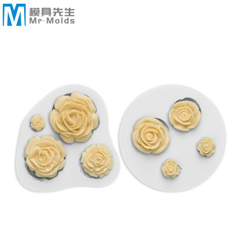 ES-4043 Flowers Fondant Mould