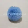 Shangtuo 7.5cm Venta al por mayor de colgantes de bola de pelo de conejo rex sintético, accesorios y componentes de fieltro