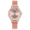 Relógio de Quartzo Moderno Relógio Feminino Atacado Fivela Magnética Simples Elegante Romanos Pulseira Milanês Relógio de Estudante