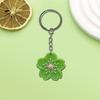Série Flor Criativa Chaveiro temuPVC Borracha Macia DIY Decorativo Criativo Chaveiro Pequeno Presente Mochila Chave