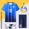 Ropa Nueva de Voleibol 2024 para Hombres y Mujeres Ropa Deportiva de Aire para Voleibol Traje de Manga Corta Ropa de Competición de Plumas Tallas Grandes para Equipo