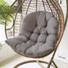 Almofada para Cesta Suspensa de Jardim Impermeável Temu Cross-Border Amazon Almofada Espessa para Balanço Almofada para Berço Almofada para Cadeira Reclinável Encosto