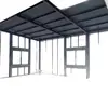 Tejas de Aleación de Aluminio Gran Muralla para Porches y Marquesinas Aislamiento Térmico Gran Muralla Planta de Procesamiento de Tejas de Aluminio Marquesinas Sombra para Patios de Villas