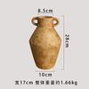 Vaso Cerâmico Japonês Retrô Manuscrito Ornaments Decorações para Sala de Estar, Casa de Hóspedes, Entrada Ornamentos de Mesa com Vento Antigo e Silencioso