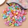Accesorios para el Cabello de Niños Coloridos Estilo Coreano Morandi Pinza Pequeña de Garra para Mujer 1.7 Pinza Pequeña de Princesa Pinza para Flequillo