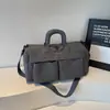 Bolsa de Viagem Curta com Separação Úmido/Seco Grande Capacidade Unissex Casual para Fitness Multiuso Bolsa para Hospital de Grávida Mala de Viagem