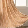 2026 Cortina con Patrón Floral Pequeño Transfronteriza para Cocina Ventana Pequeña Semi-Opaca Ventana Saliente Decorativa Cortina Lista para Usar Fabricante Ahora Disponible