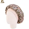 Gorro de Noche Estampado para Niños Sombrero de Bebé Sombrero Redondo tipo Seda K-14