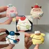Pingente de Boneca Fofo Pacote de Material DIY Tricô à Mão Crochê Crochê Presentes Feitos à Mão para Passar o Tempo