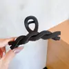 Pinza para el pelo de lazo estilo coreano para cabello voluminoso, pinza para el pelo con forma de corazón para la parte trasera de la cabeza, nuevo pinza de tiburón grande 2026 accesorio para el cabello