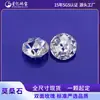 Moissanita Rosa Face Dupla Def Cor Fábrica Artesanal Venda Direta Wuzhou Pedra Sintética de Carbeto de Silício Moissanita Pedra Solta