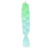 Nueva versión de trenza grande [doble color] Trenza africana sucia peluca trenza cola de caballo fibra química seda de alta temperatura color trenza grande