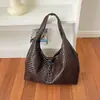 Bolso tote de moda transfronterizo para el día a día, bolso de hombro de diseño simple y de nicho, bolso de hombro de gran capacidad