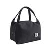 Directo de fábrica nueva bolsa térmica con cremallera de color liso simple bolsa de almuerzo gruesa bolsa térmica impermeable para lonchera venta al por mayor