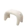 Banquillo Pequeño para el Hogar, Taburete Bajo, Taburete para Sofá, Banco Acolchado Suave, Taburete Popular para Mesa de Café en la Sala de Estar, Taburete Infantil de Madera Maciza, Silla Pequeña