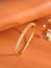 Pulseras Europeas y Americanas Llenas de Circonio Gipsófila de Alta Gama, Temperamento de Lujo Ligero y a la Moda, Pulseras Versátiles de Estilo de Lujo Ligero de Nicho para Mujeres