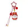 Pingente Autêntico de Sorte e Fortuna Desenho Animado Criativo Panda Gato Casal Pingente de Bolsa Cavalo Chaveiro