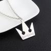 Periféricos de Jogo Instantâneo Transfronteiriços Colar Coroa Kingdom Hearts Pingente de Metal com Letra Dropshipping