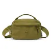 Bolsa de Nylon Jielanshi 2025 Nova Cor Macaron, Fashion, Simples, Versátil e Leve para Celular