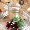 Tigela de Vidro Transparente, Tigela de Sopa, Tigela Criativa Empilhável para Salada de Frutas, Utensílios de Mesa, Tigela de Cozinha, Tigela Redonda para Sopa, Tigela de Café da Manhã de Alta Transparência