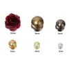 Flores Artificiais de Rosa Mista Abs Não Poroso Pérola de Imitação Contas Soltas Acessórios para Joias DIY Presilhas de Cabelo Feitas à Mão Materiais para Nail Art