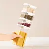 Frasco Sellado de Grado Alimenticio, Frasco de Almacenamiento de Granos de Gran Capacidad, Frasco de Almacenamiento Rectangular de Plástico Transparente para Cocina del Hogar