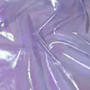 Roupa com Design de Formatura Tecido Designer Malha Transparente Laser Fantasia Tecido Organza Vestido de Casamento Gaze Leve