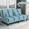 Sofá-cama dobrável de uso duplo, para duas ou três pessoas, multifuncional, simples, para quarto de aluguel, quarto, sala de estar preguiçosa, sofá de tecido