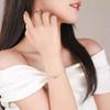 Pulsera de Plata Esterlina S925 Estrella Brillante para Mujer Verano Moda Elegante Diseño de Lujo Accesible Joyería Elegante Dulce y Exquisita